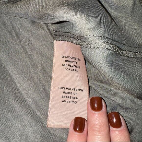 Philosophy Gray Polyester Top - Picture 3 of 8